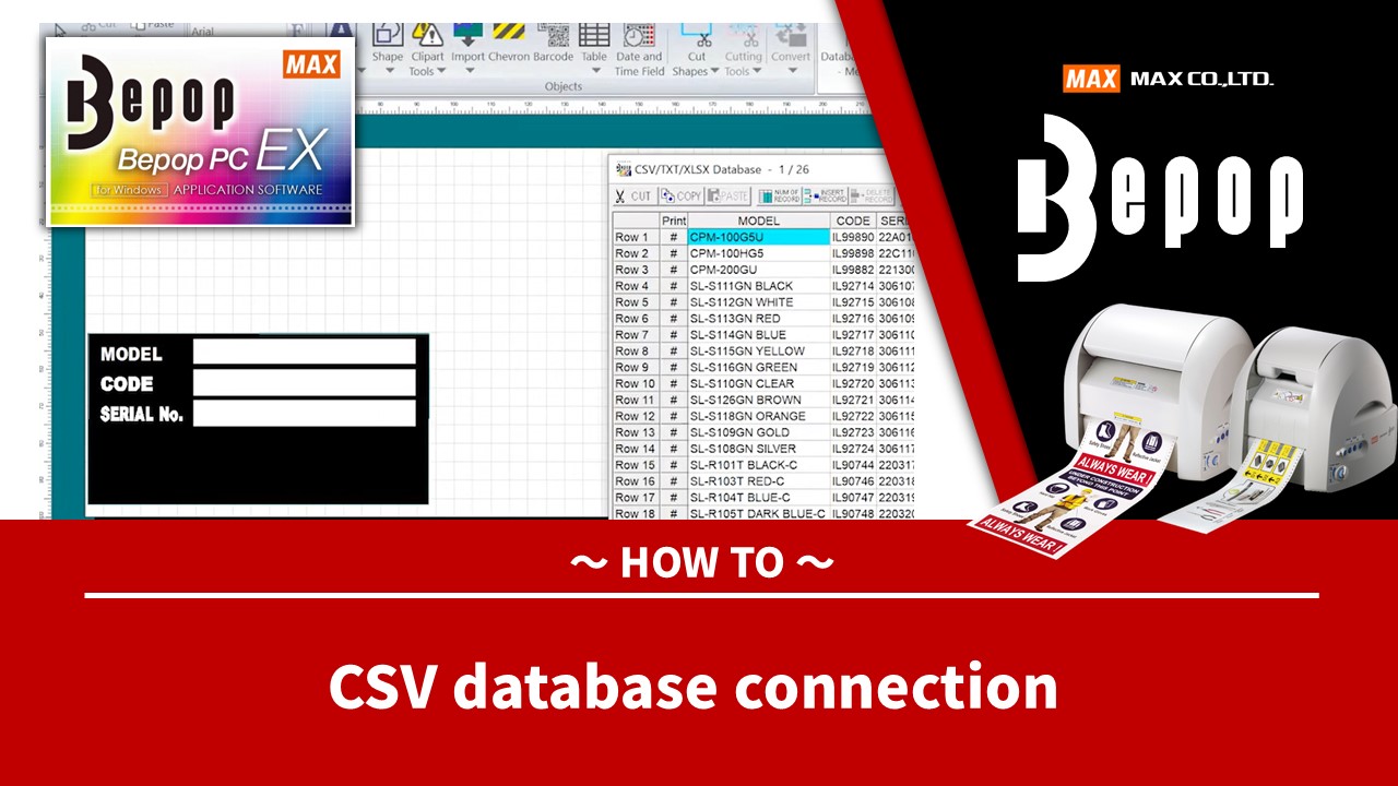 CSV databse connection